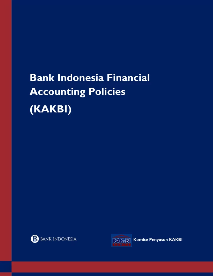 komite penyusun kakbi statement of financial accounting