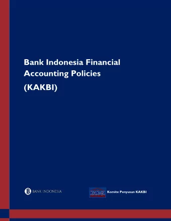 Komite Penyusun KAKBI  STATEMENT OF FINANCIAL ACCOUNTING POLICY  NUMBER 02  PRESENTATION OF