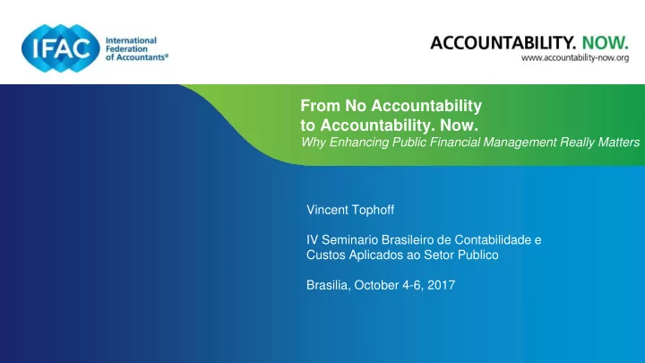 from no accountability