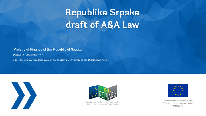 rep epubl blika ika s srpska ska draft aft of of a a a