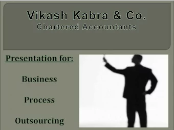 Overview  Background  Vikash Kabra &amp; Co. was founded in the year 2007 with the aim to provide