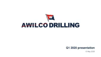 Q1 2020 presentation  13 May 2020  Agenda  1.  1. Q1  1 fi  fina  nancials  ncials  2.  2. UK  UK