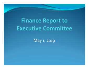 May 1, 2019  Property Tax Revenue Generated  by New Construction  Property Tax Revenue Actually