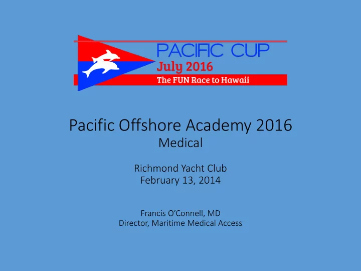 pacific offshore academy 2016
