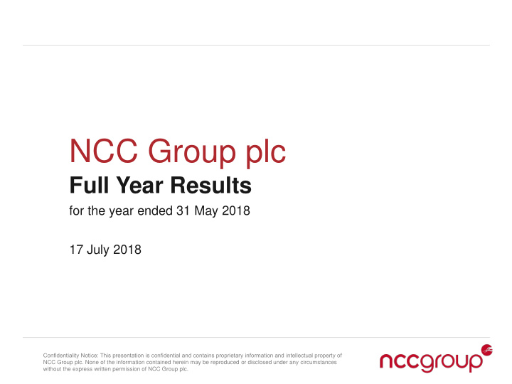 ncc group plc