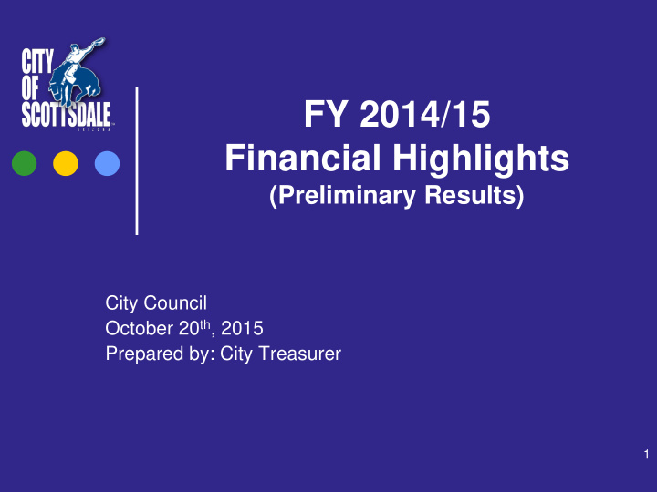 fy 2014 15 financial highlights