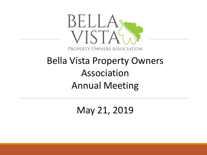 bella vista property owners association annual meeting