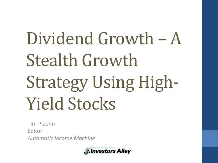 dividend growth a