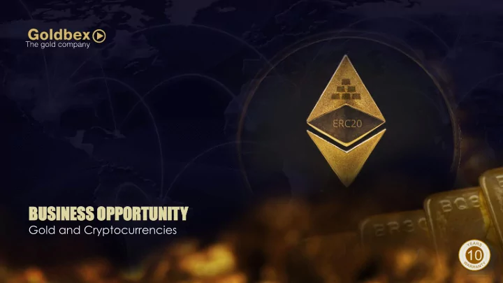 busine siness ss oppor pportunit tunity