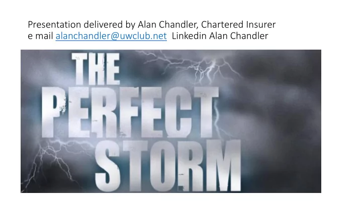 e mail alanchandler uwclub net linkedin alan chandler