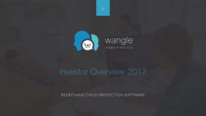investor overview 2017