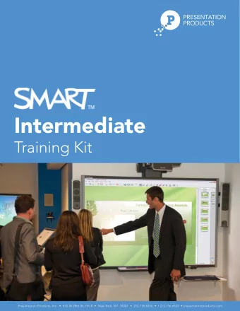 Intermediate  Training Kit  Presentation Products, Inc.    632 W 28th St, 7th fl    New York,
