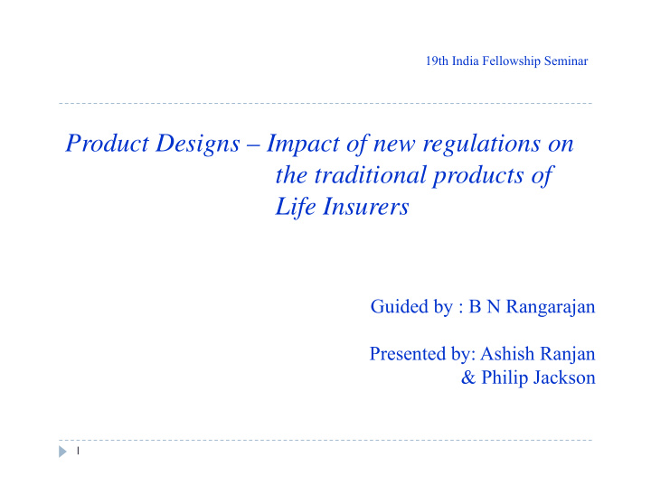 product designs impact of new regulations on g p f g the