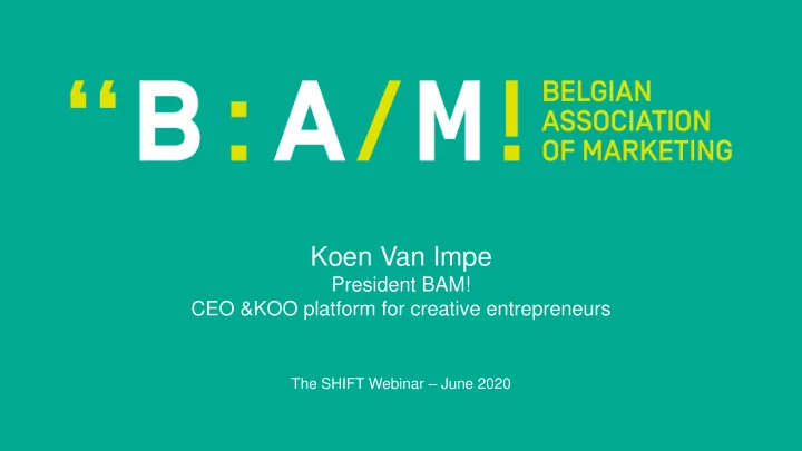 koen van impe