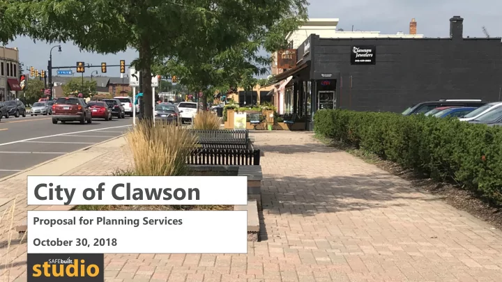 city of clawson