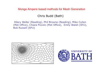 PDE computations often need to use a computational mesh  which can  Capture small scales and