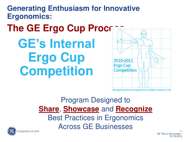 ergo cup