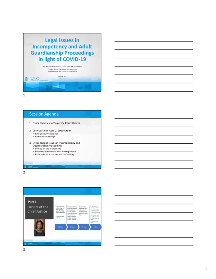 legal issues in incompetency and adult guardianship