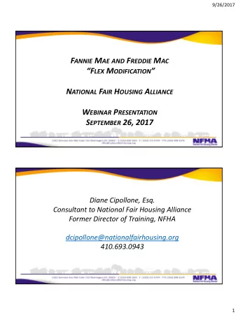 Reference Materials  Links to access all guidelines referenced in the presentation are provided