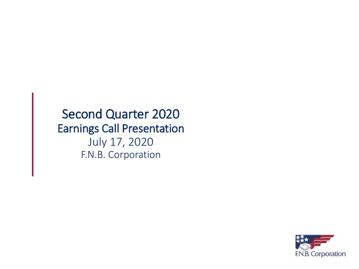 se second quarter 2020