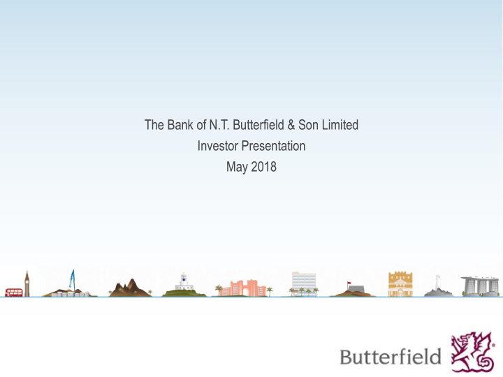 the bank of n t butterfield son limited