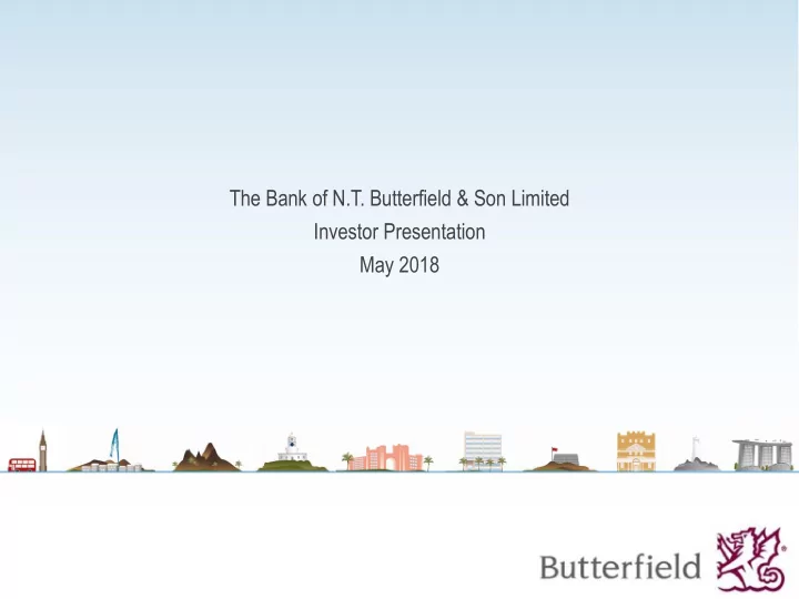 the bank of n t butterfield son limited
