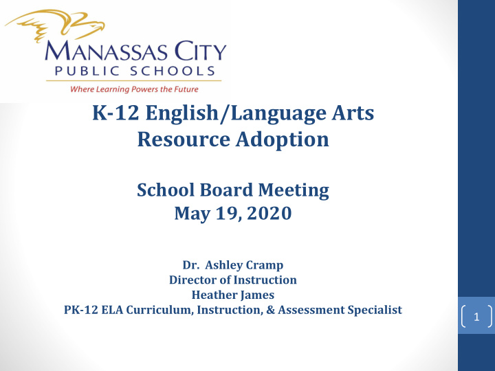 k 12 english language arts resource adoption