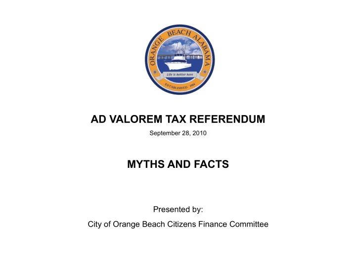 ad valorem tax referendum