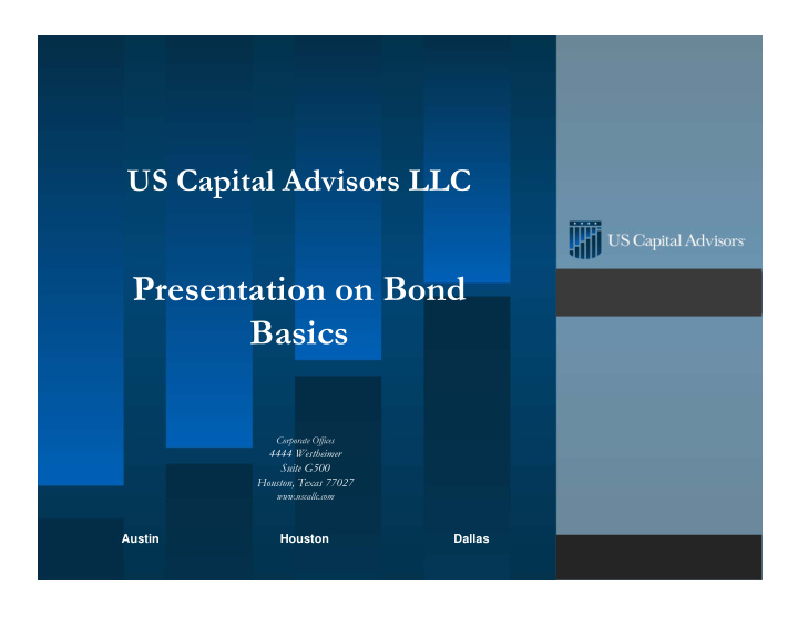 u s capital advisors llc