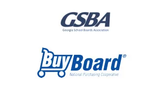 Georgia School Boards Association  What is BuyBoard?  Overview  BuyBoard is a Purchasing