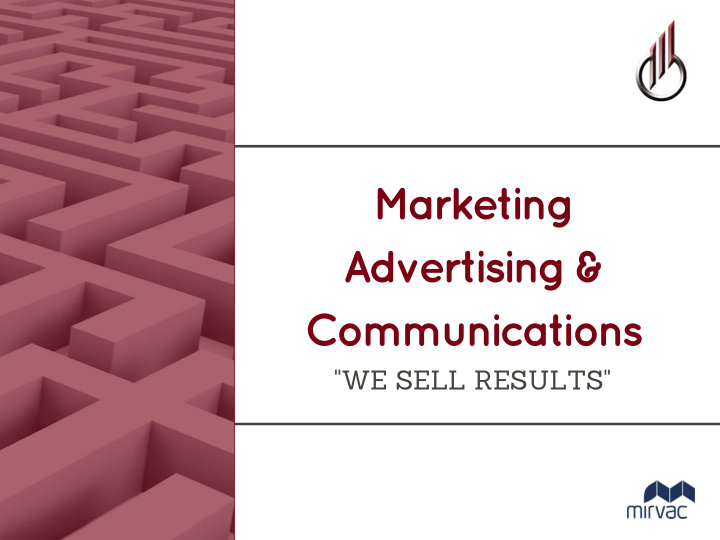 marketing advertising communications