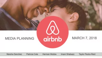 MARCH 7, 2018  MEDIA PLANNING  Joe  Brian  190 countries  and 34,000  cities.  S W O T  Threats  Th