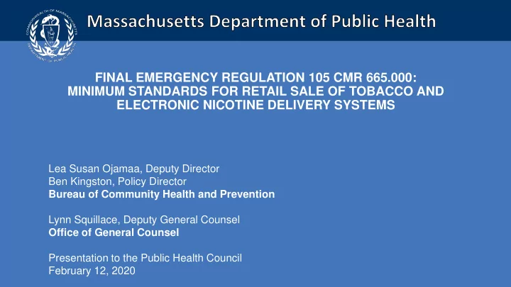 electronic nicotine delivery systems