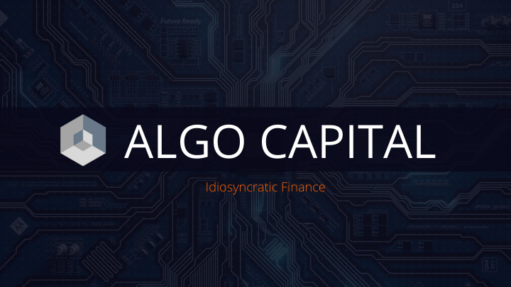 algo capital