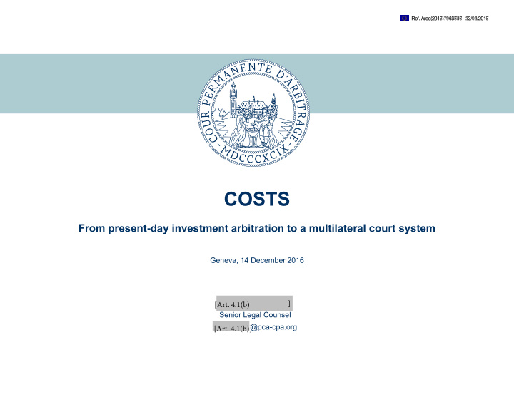 costs