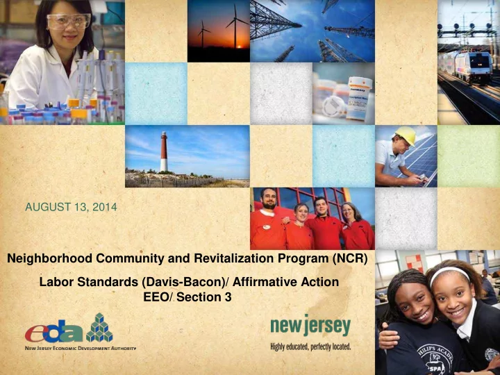 labor standards davis bacon affirmative action eeo