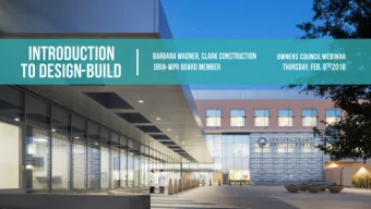 DESIGN-BUILD  DESIGN-BID-BUILD  CONSTRUCTION MANAGER AT RISK  Contracts  Communications