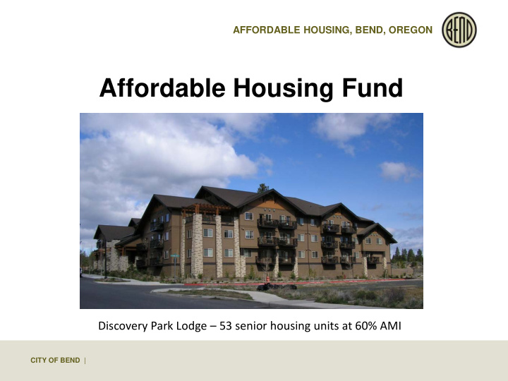affordable housing fund