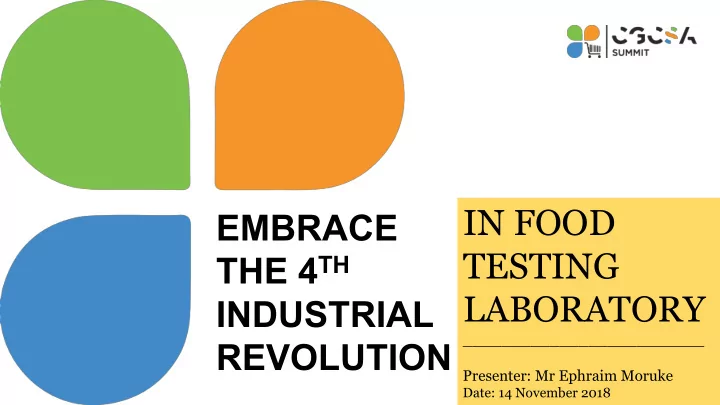 in food embrace testing