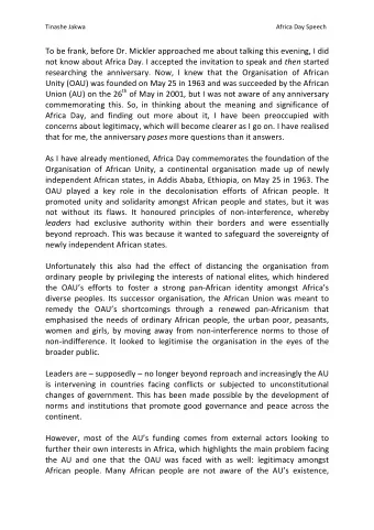 To  be  frank,  before  Dr.  Mickler  approached  me  about  talking