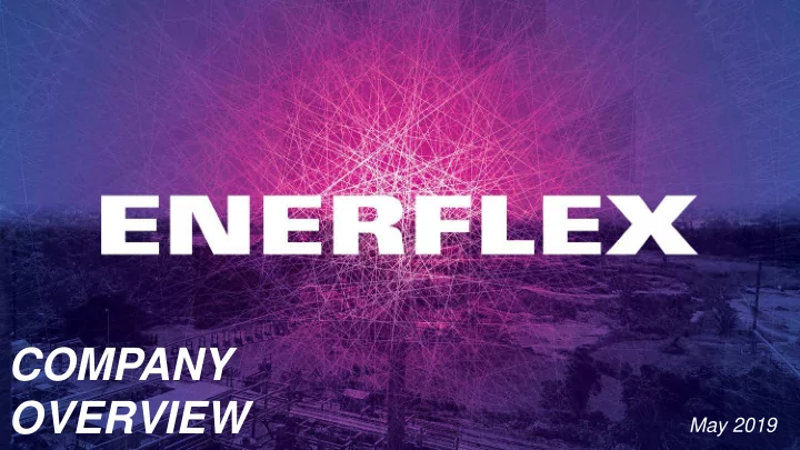 company overview
