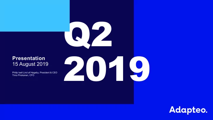 q2 2019