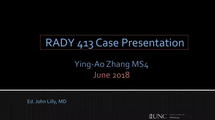rady 413 case presentation