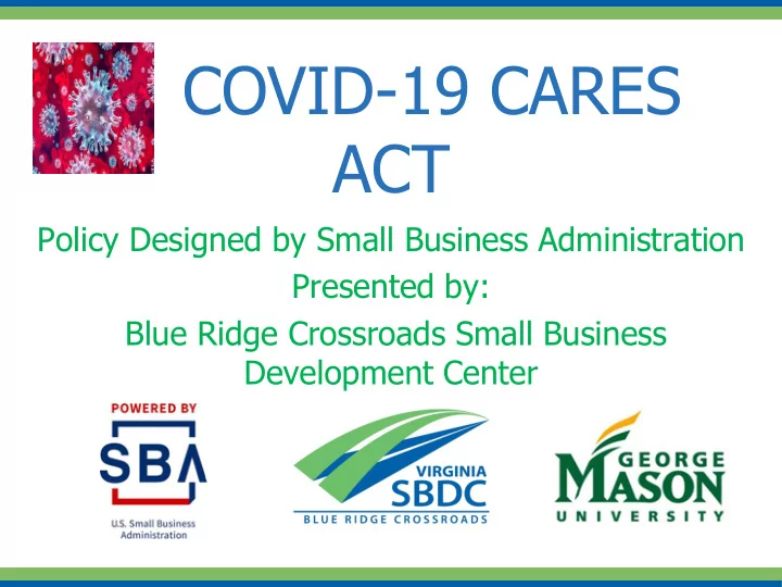 covid 19 cares
