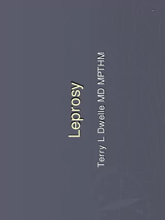 Leprosy  Introduction  Leprosy is associated with a stigma  2  Introduction  Leprosy in the