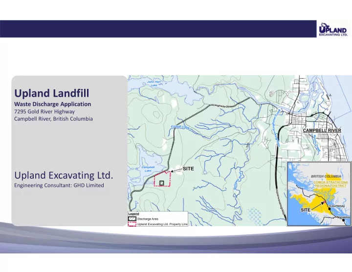 upland landfill