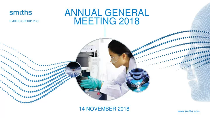 annual general meeting 2018
