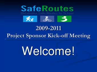 Welcome!  _____________________  Agenda  Introductions  Program History  Break  Safe