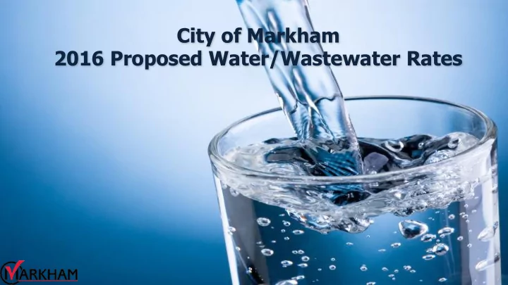 2016 proposed water wastewater rates agenda