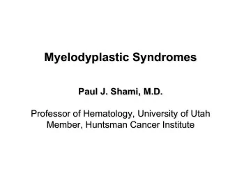 Terminology  Cancer  Benign  Malignant  Metastatic  Blood (bone marrow)-related
